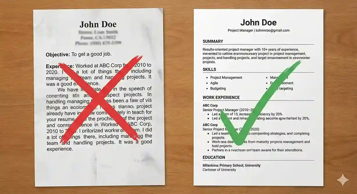 10 Common Resume Mistakes to Avoid Immediately